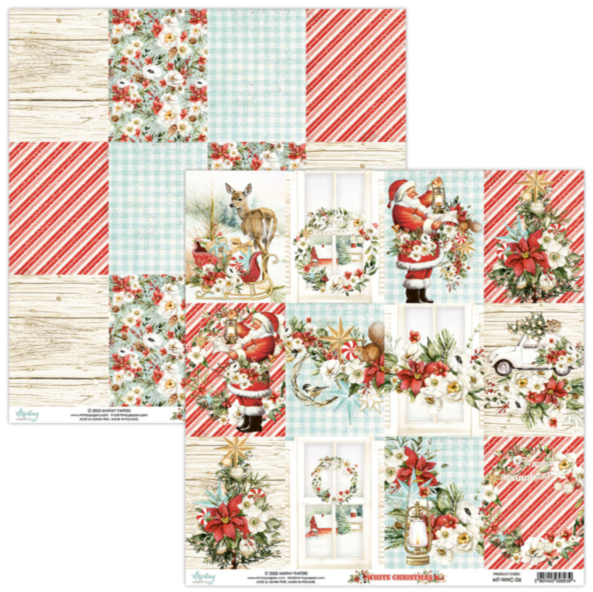 White Christmas - 12 x 12 Paper Set - Mintay Papers