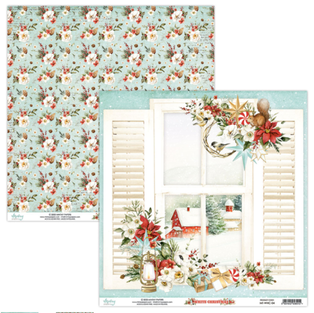 White Christmas - 12 x 12 Paper Set - Mintay Papers