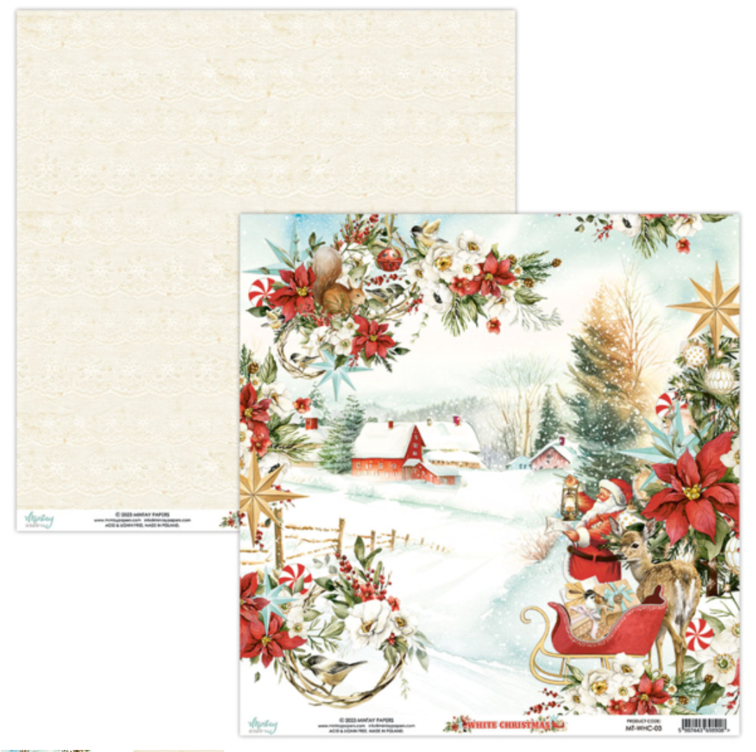 White Christmas - 6 x 6 Paper Set - Mintay Papers