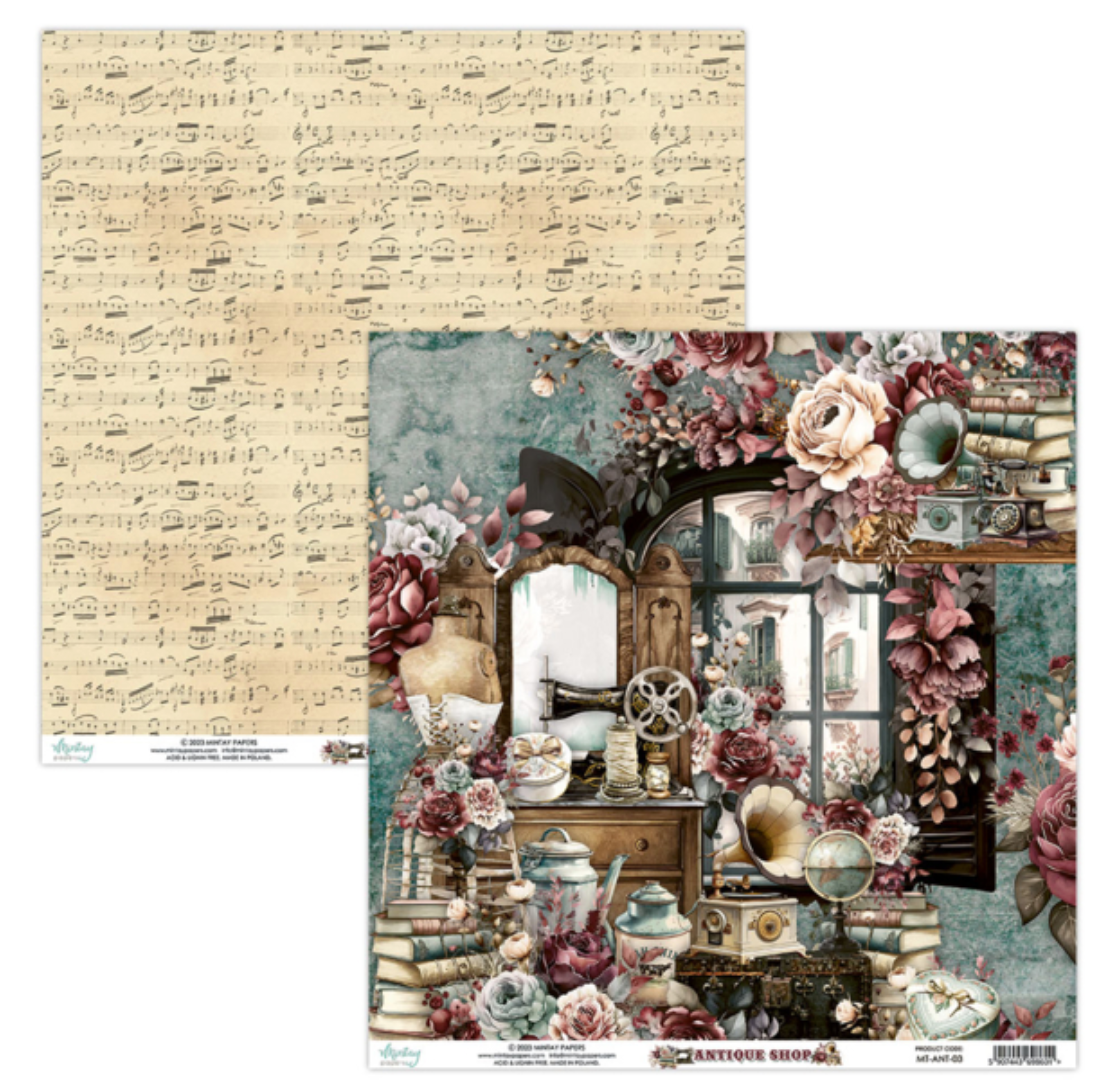 Antique Shop - 6 x 6 Paper Set - Mintay Papers