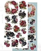 6x12 - White Lady- Art Journal Fussy Cutting Set - Alchemy Of Art