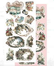 6x12 - Simple Beautiful - Fussy Cutting Set - Alchemy Of Art