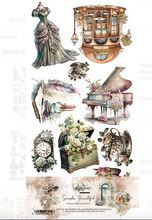 6x12 - Simple Beautiful - Fussy Cutting Set - Alchemy Of Art