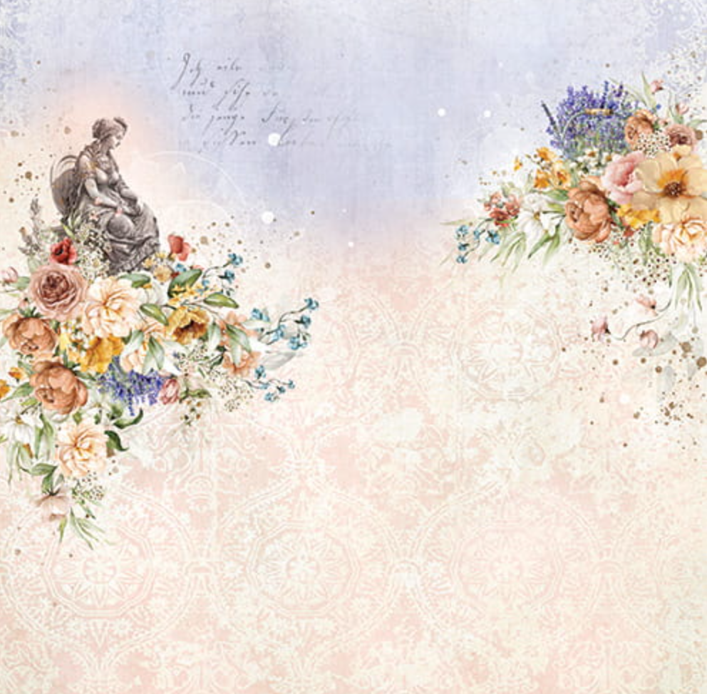 12x12 - The Provence Weekend - 6 Double Sided Papers - Alchemy Of Art