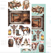 6x12 - Dreamcatcher - Wild West - Fussy Cutting Set - Alchemy Of Art