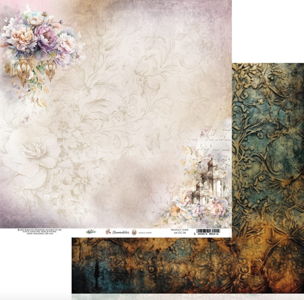 8x8 - Dreamcatcher - 12 Double Sided Papers - Alchemy Of Art