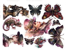 8x8 - Steampunk Dream - 12 Double Sided Papers - Alchemy Of Art