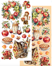 6x12 - Gold Autumn - Fussy Cutting Set - Alchemy Of Art