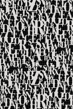 Stencil A4 - Composition Alphabetique - Carabelle Studio