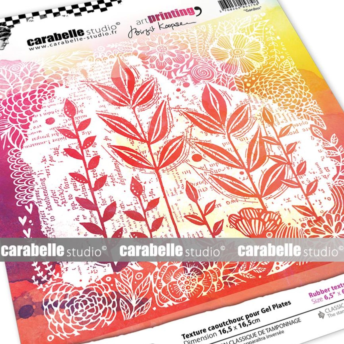 Art Printing Square - Garden - Birgit Koopsen - Carabelle Studio