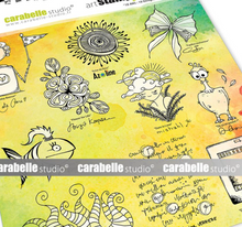 Anniversary Rubber Stamp Set - 10 Designs - Kate Crane / Birgit Koopsen - Carabelle Studio