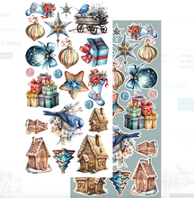 6x12 - Winter - In Frosty Colors - Fussy Cutting Set - Alchemy Of Art