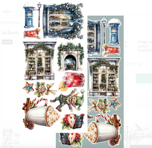 6x12 - Winter - In Frosty Colors - Fussy Cutting Set - Alchemy Of Art