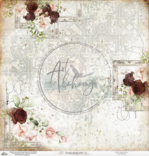 12x12 - Romantic Shabby Chic - 6 Double Sided Paper Set - Alchemy Of Art
