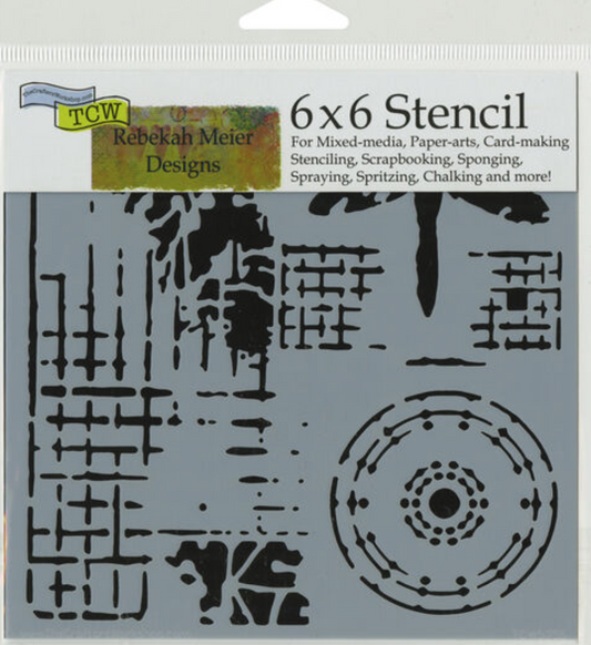 Stencil - Mini Screen Print - 6x6 - TCW