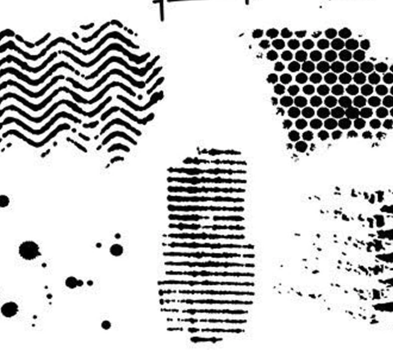 Stencil - Mini Texturized - 6x6 - TCW