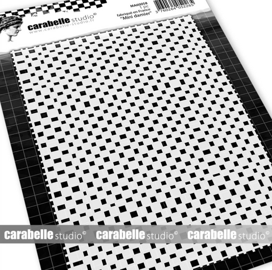 Stencil - Mini Checkerboard - Carabelle Studio