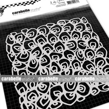 Stencil - Curious Circles - Kate Crane - Carabelle Studio