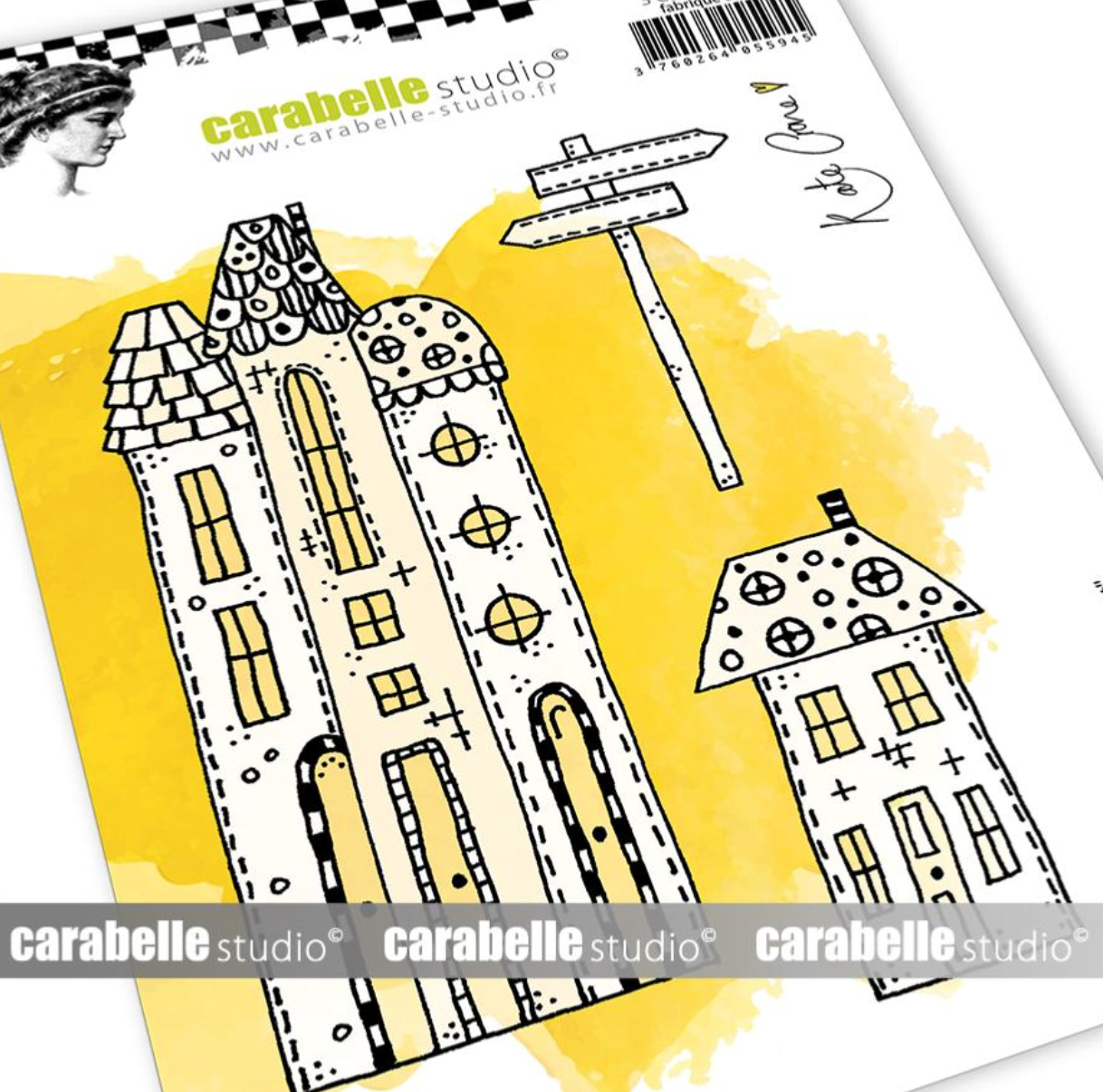 Stamp - Our Street - Kate Crane - Carabelle Studio