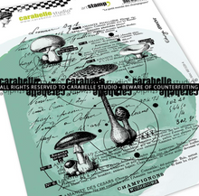 Stamp - Little World Of Mushrooms by Edwige Verrière - Carabelle Studio