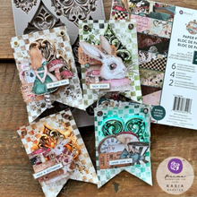 6x6 Paper Pad - Lost In Wonderland - Prima Marketing - Double Sided Paper Pad - 26/Pkg