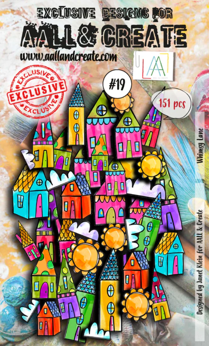 Ephemera - A6 - WHIMSY LANE - AALL and Create - Designer Janet Klein - #19