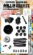 A6 - SPLODGE GANG - Clear Stamp Set - AALL and Create - Designer Janet Klein - #1069