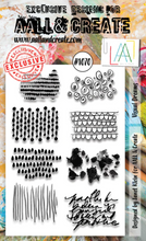 A6 - VISUAL DREAMS - Clear Stamp Set - AALL and Create - Designer Janet Klein - #1070