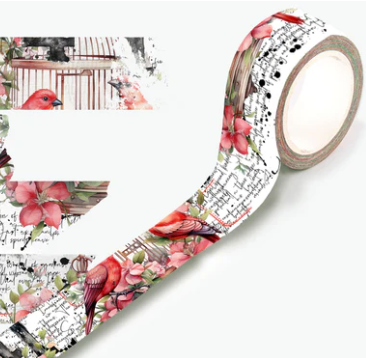 Aall and Create - Washi Tape - #75 - FREE THE BIRDS
