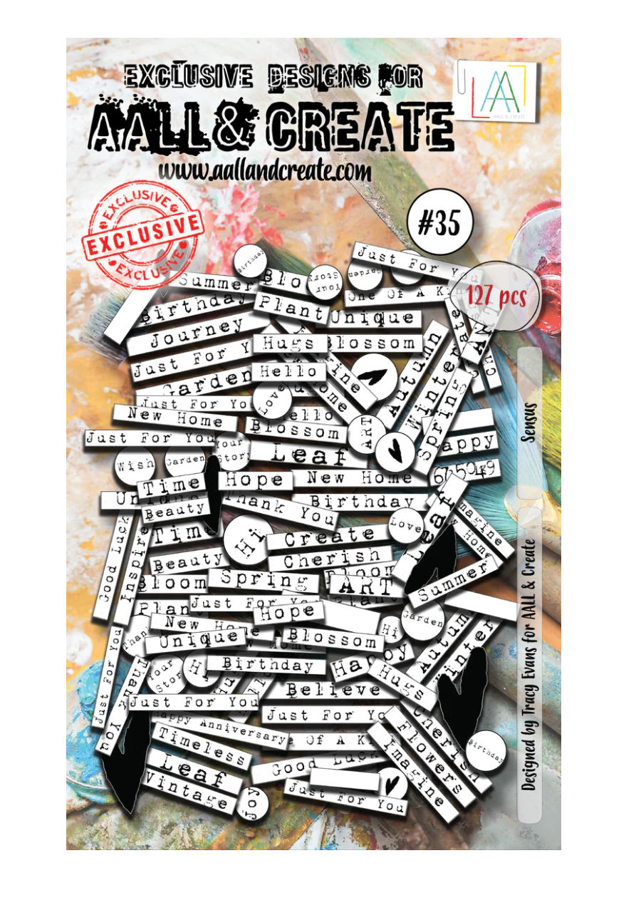 Ephemera - A6 - SENSUS - AALL and Create - Designer Janet Klein - #35