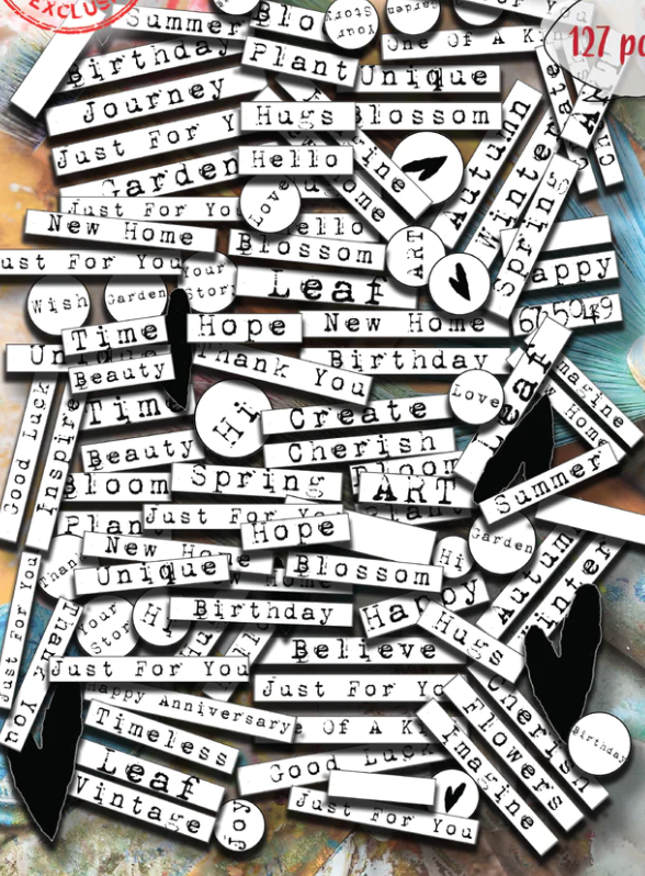 Ephemera - A6 - SENSUS - AALL and Create - Designer Janet Klein - #35