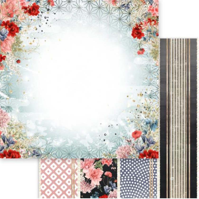 8x8 - Moon Bunny - Celebration - Asuka Studio - Double Sided Paper