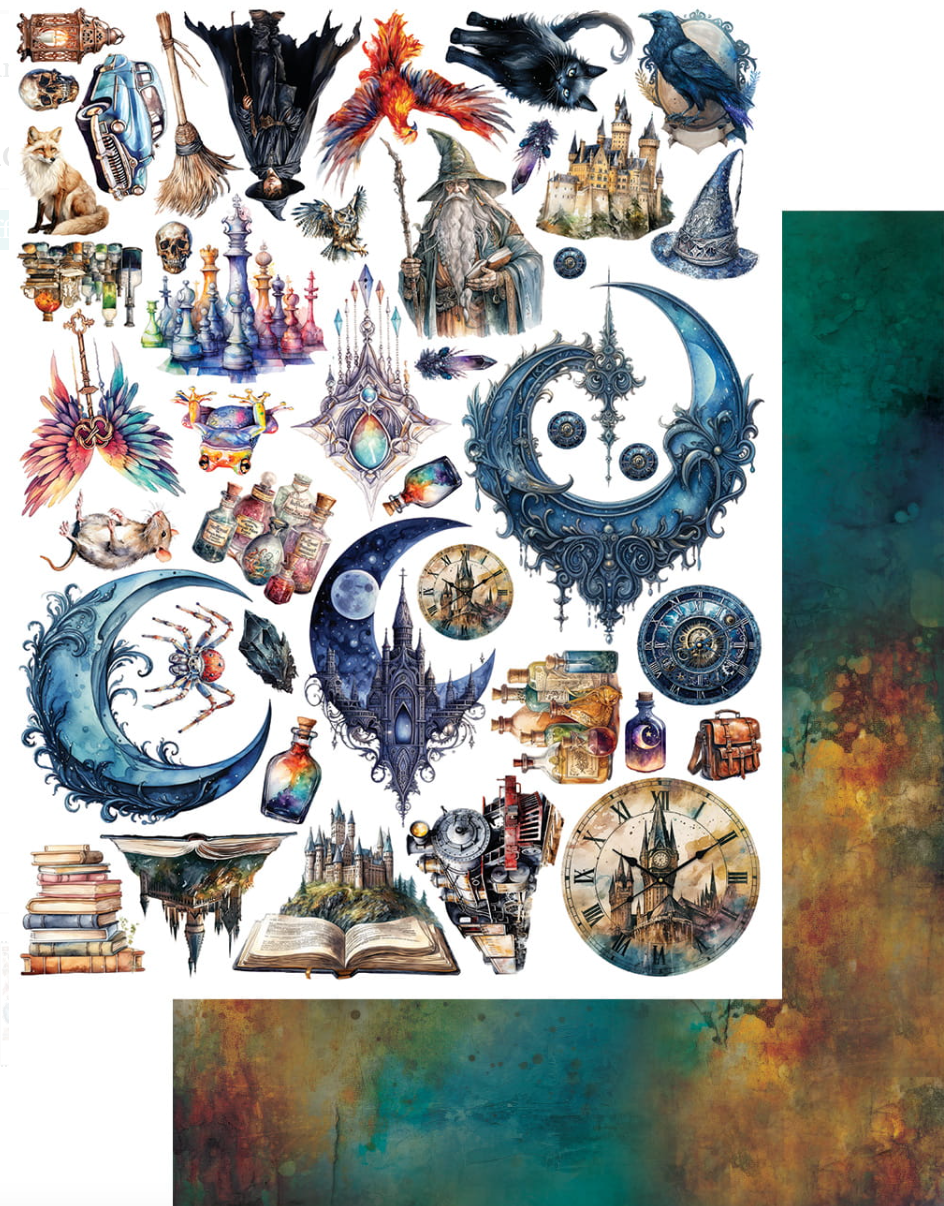 Die-Cuts - Legends Of The Magic School - Alchemy Of Art