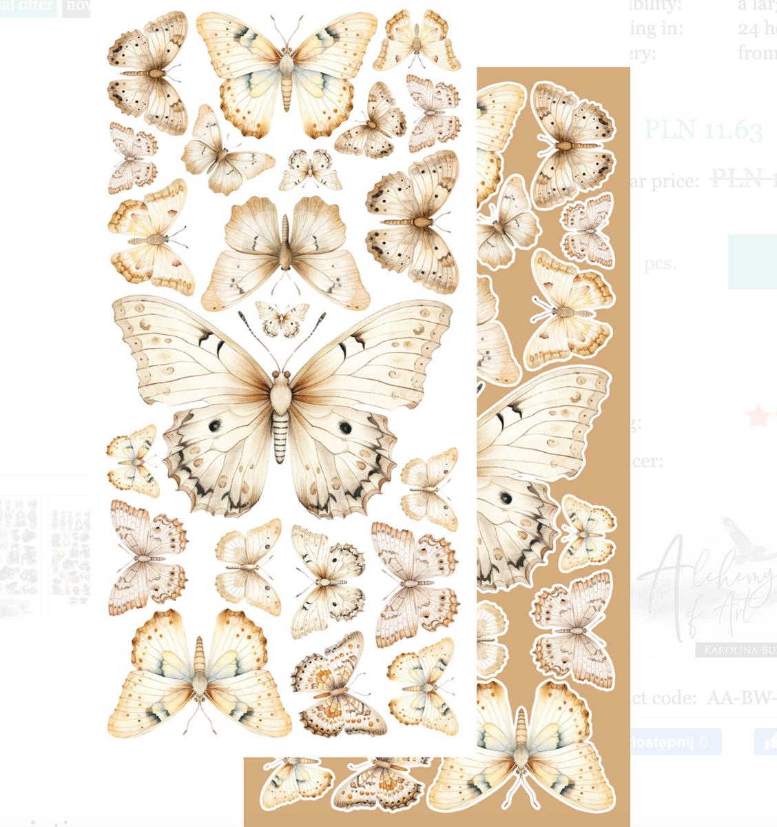 6x12 - Between Worlds - Fussy Cutting Set - Alchemy Of Art