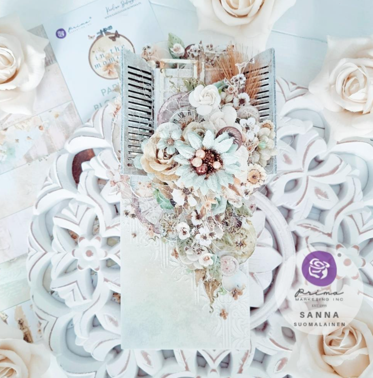 6x6 Paper Pad - In The Moment - Prima Marketing - Double Sided Paper Pad - 26/Pkg