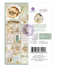 3x4 Journaling Cards - In The Moment - Prima Marketing - Double Sided Paper Pad - 45/Pkg