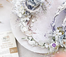 12x12 Paper Pad - Bohemian Heart - Prima Marketing - Double Sided Paper - 14/Pkg