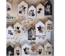 Cute Winter - Clear Samps - 11 stamps - Florilèges Design