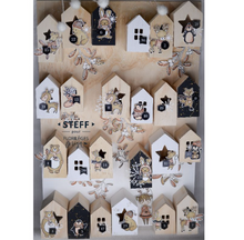 Cute Winter - Clear Samps - 11 stamps - Florilèges Design