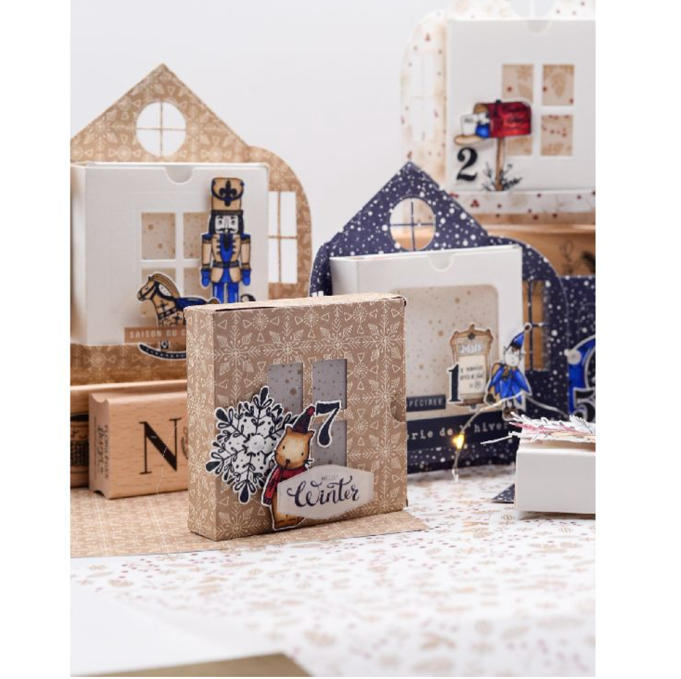 Cute Kittens - Clear Stamps - 22 stamps - Florilèges Design