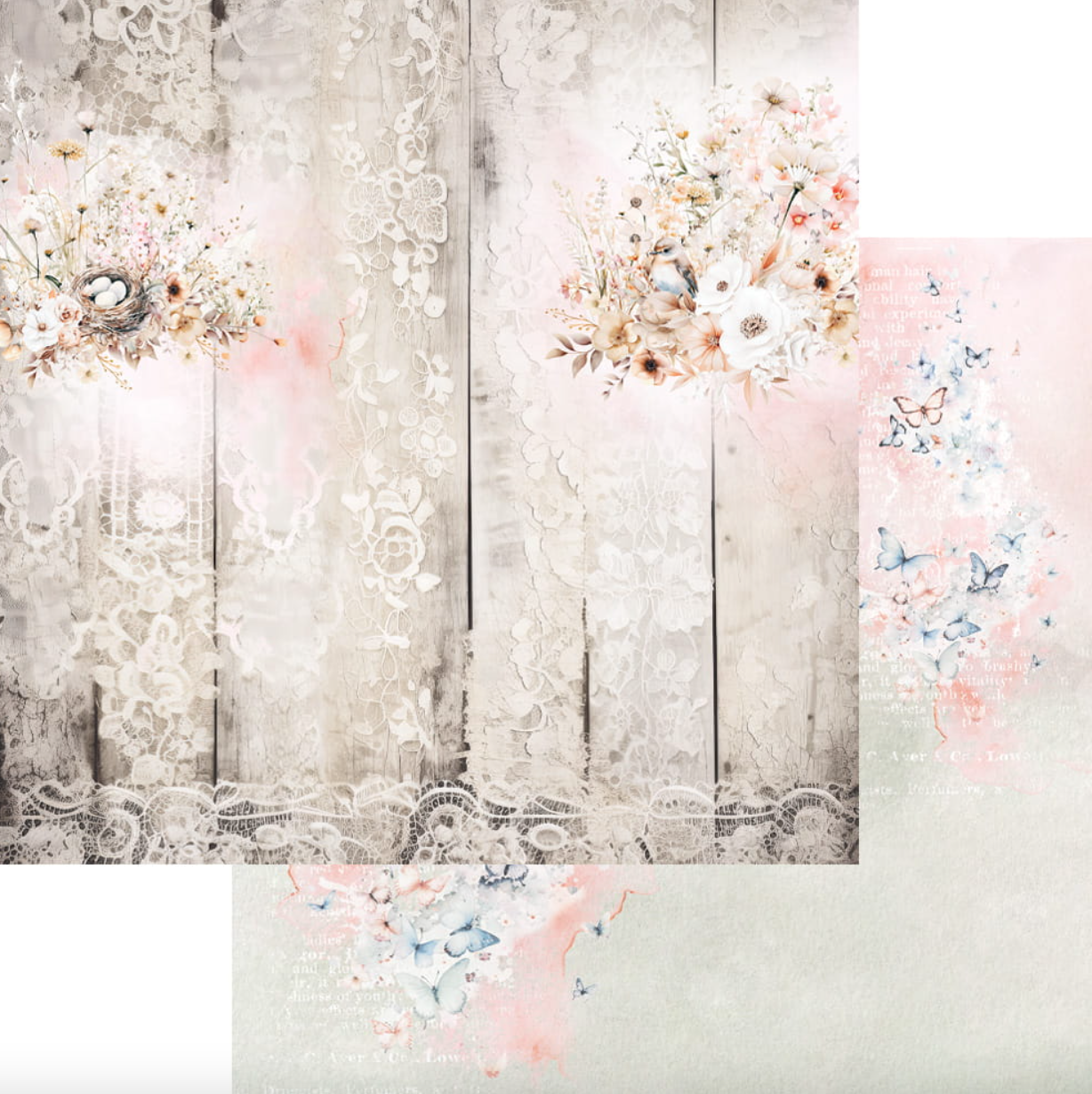 12x12 - Soul Of Spring - 6 Double Sided Paper - Alchemy Of Art