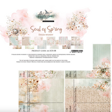 8x8 - Soul Of Spring - 12 Double Sided Paper - Alchemy Of Art