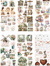 12x6 Cutting Set - Soul Of Spring - 6 Double Sided Papers - Alchemy Of Art