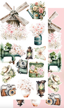 12x6 Cutting Set - Soul Of Spring - 6 Double Sided Papers - Alchemy Of Art