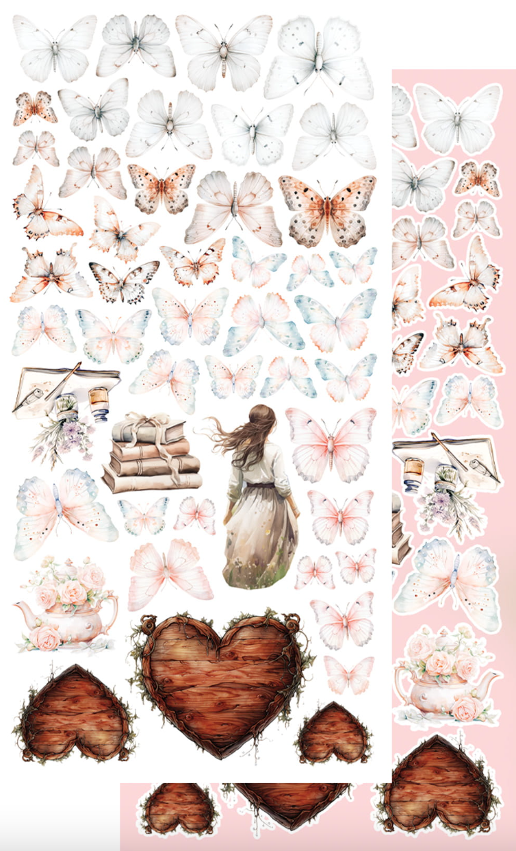 12x6 Cutting Set - Soul Of Spring - 6 Double Sided Papers - Alchemy Of Art