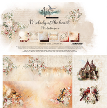 12x12 - Melody Of The Heart - 6 Double Sided Paper - Alchemy Of Art