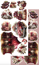 12x6 Cutting Set - Melody Of The Heart - 6 Double Sided Paper - Alchemy Of Art