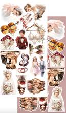 12x6 Cutting Set - Melody Of The Heart - 6 Double Sided Paper - Alchemy Of Art