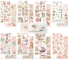 6x12 - Hello Baby - Fussy Cutting Set - Baby Girl - 8 Double Sided Papers - Alchemy Of Art