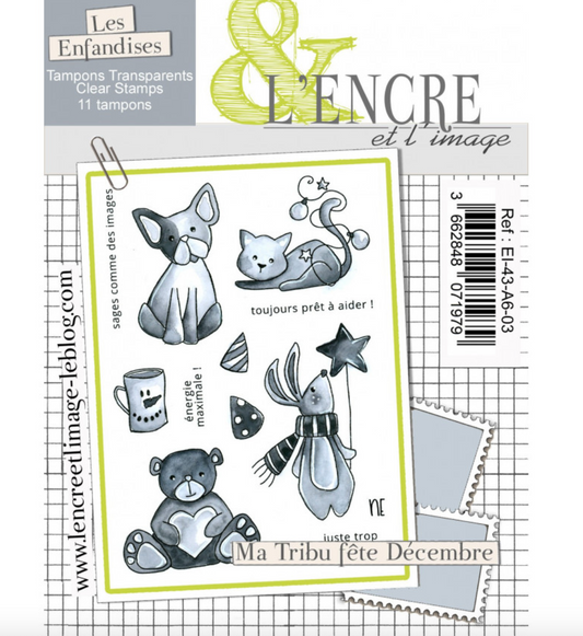 Celebrate December - Clear Stamp Set - L'encre et L'image